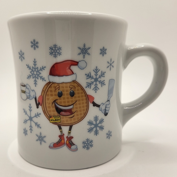 Tuxton Other - Holiday Mug with Snowflake Design